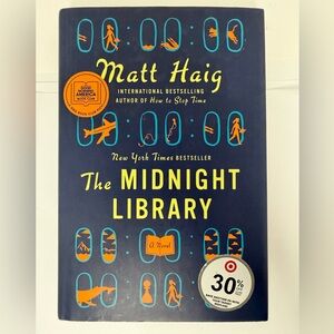 The Midnight Library by Matt Haig Hardcover Book